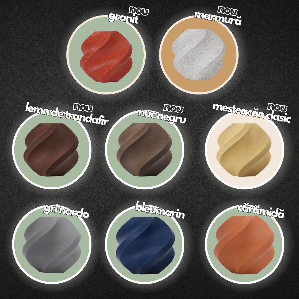 AAA Culori disponibile – Mat și Magic