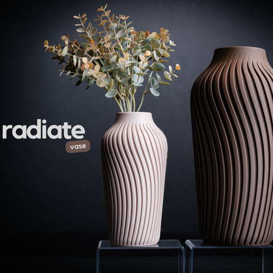 vază · radiate